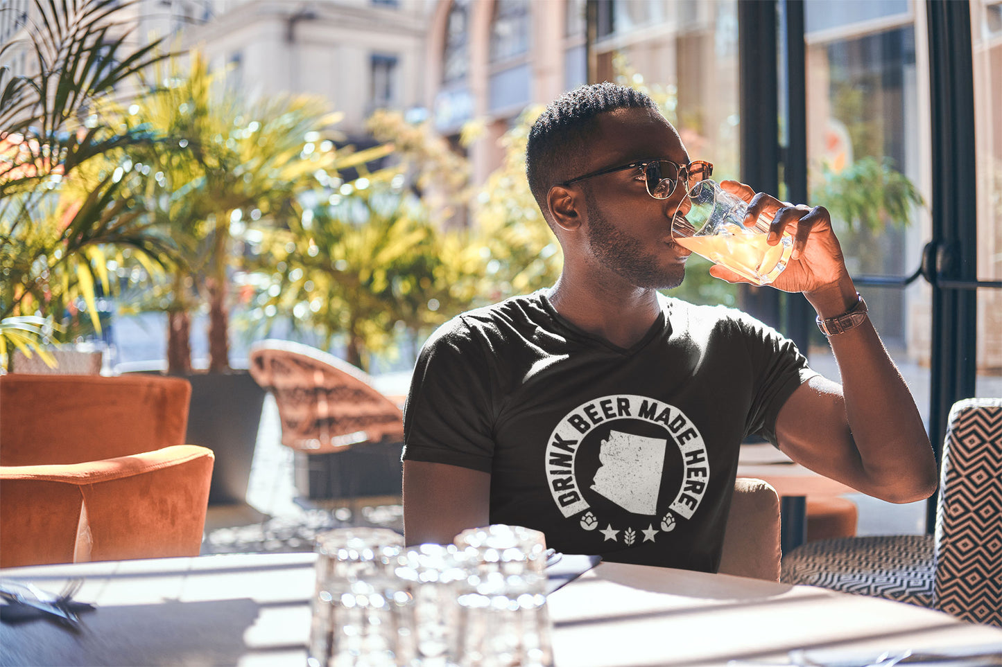 Arizona - Drink Beer Made Here - Unisex T-Shirt