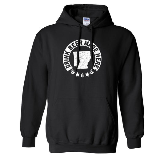 Arkansas - Drink Beer Made Here - Unisex Hoodie