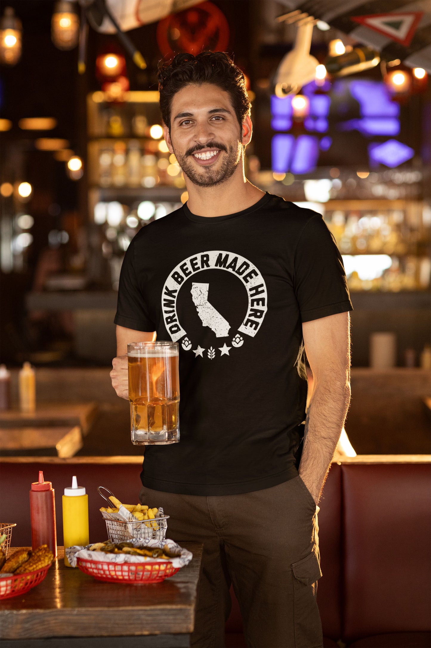 California - Drink Beer Made Here - Unisex T-Shirt