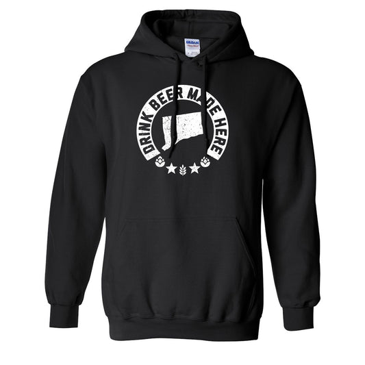 Connecticut - Drink Beer Made Here - Unisex Hoodie