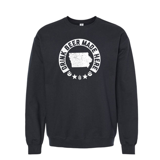 Iowa - Drink Beer Made Here - Unisex Sweatshirt