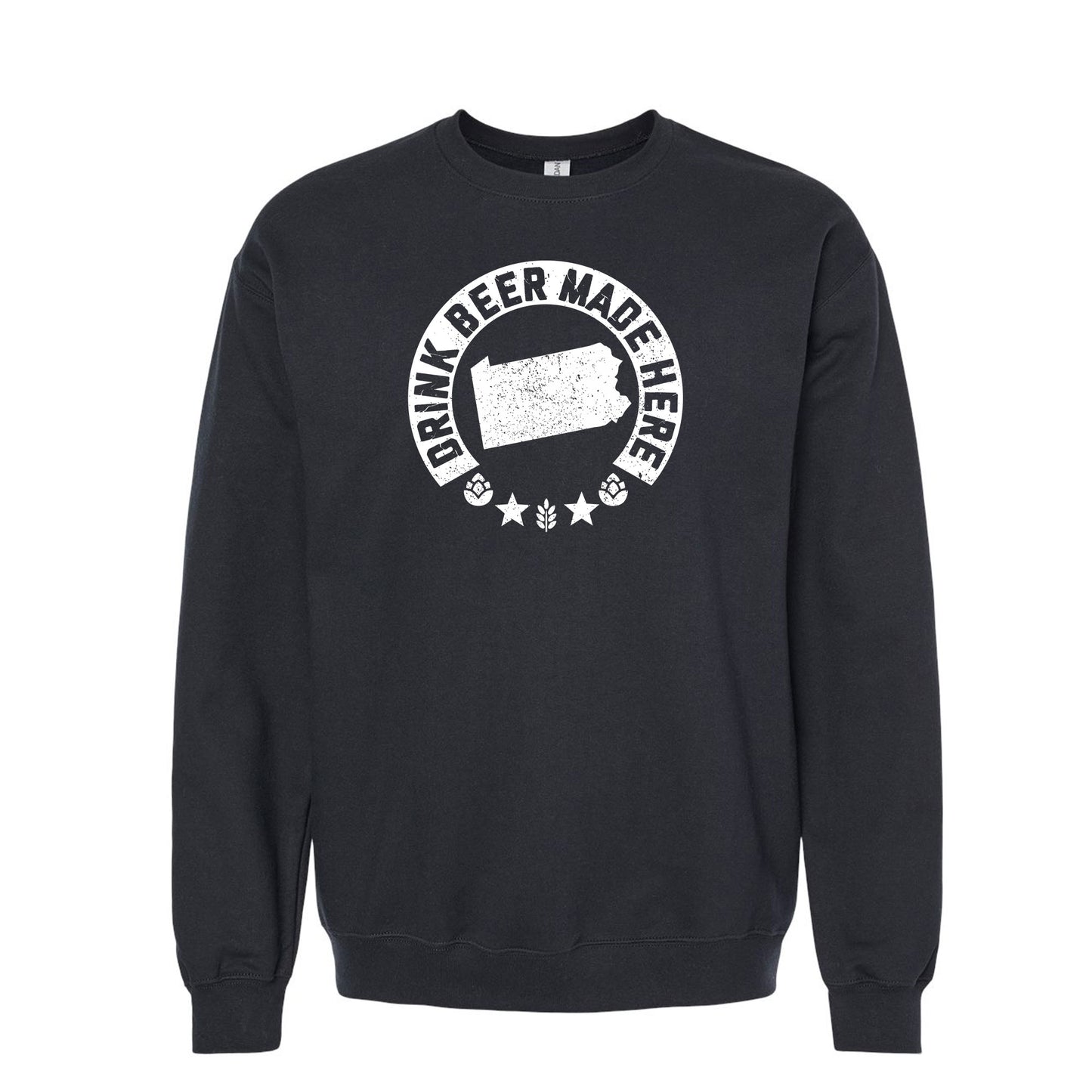 Pennsylvania - Drink Beer Made Here - Unisex Sweatshirt