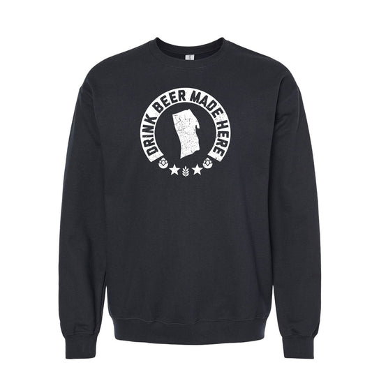 Rhode Island - Drink Beer Made Here - Unisex Sweatshirt