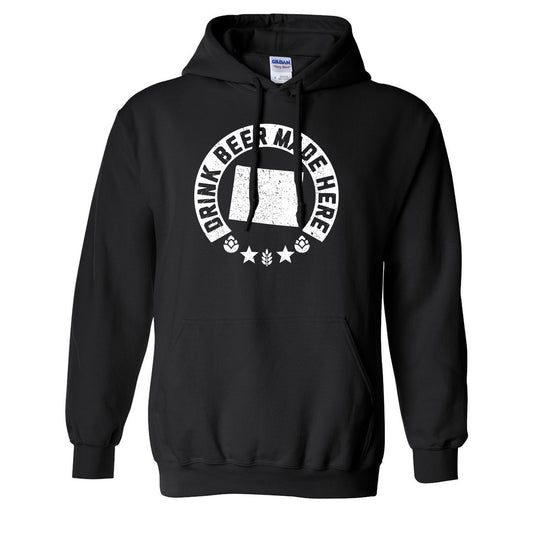 Wyoming - Drink Beer Made Here - Unisex Hoodie